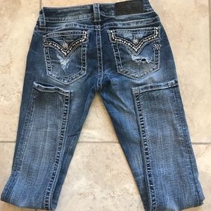 Miss Me Signature Low-Rise Skinny Jeans Size 25/31